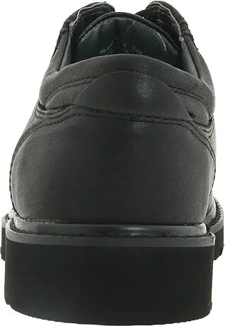 Dockers Shelter Plain Toe Men's Lace up casual Shoes Black Full Grain Leather : 7 D - Medium - Image 5