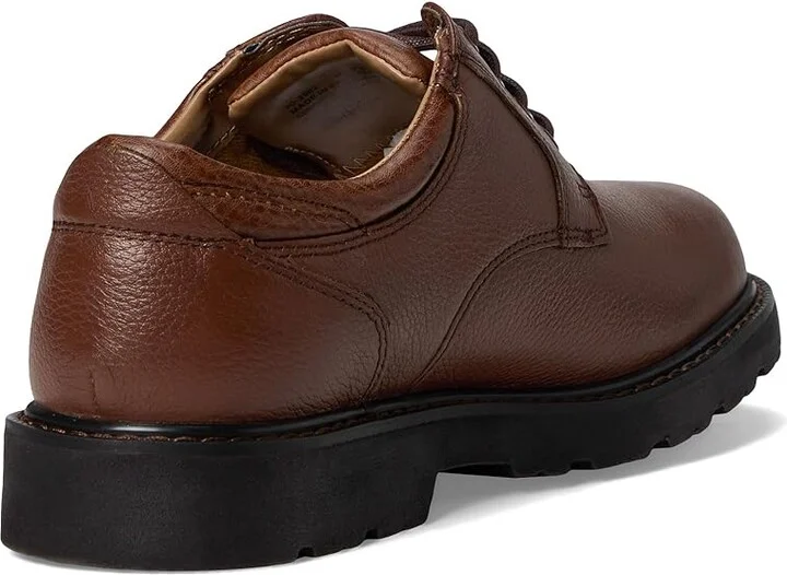 Dockers Shelter Plain Toe Men's Lace up casual Shoes Dark Tan Full Grain Leather : 7 D - Medium - Image 5
