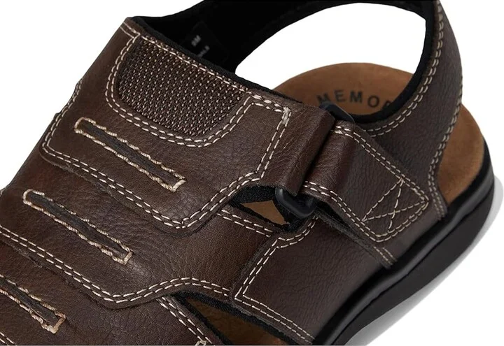 Dockers Shorewood Fisherman Sandal Men's Shoes Briar : 7 D - Medium, Synthetic - Image 8
