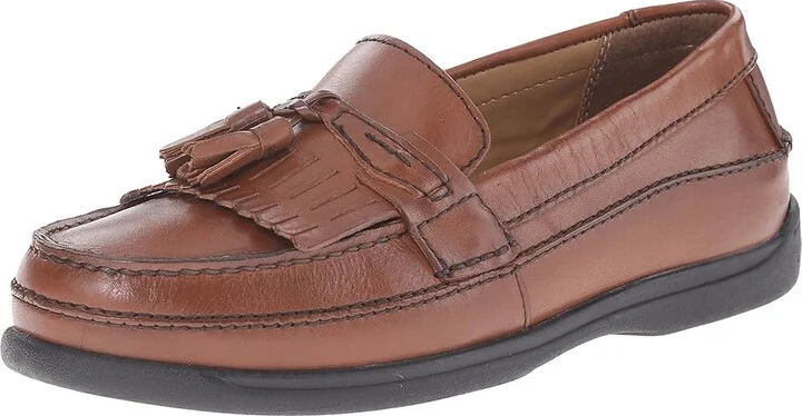Dockers Sinclair Kiltey Tassel Loafer Men's Slip-on Dress Shoes Antique Brown : 7.5 D - Medium, Leather - Image 4