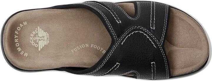 Dockers Sunland Men's Shoes Black Tumbled : 7 D - Medium, Synthetic - Image 3