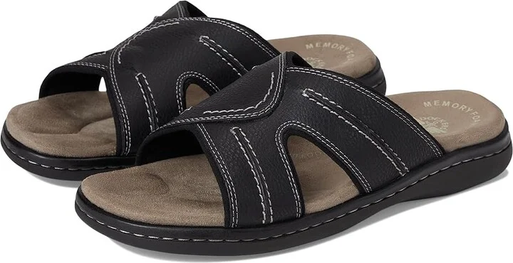 Dockers Sunland Men's Shoes Black Tumbled : 7 D - Medium, Synthetic