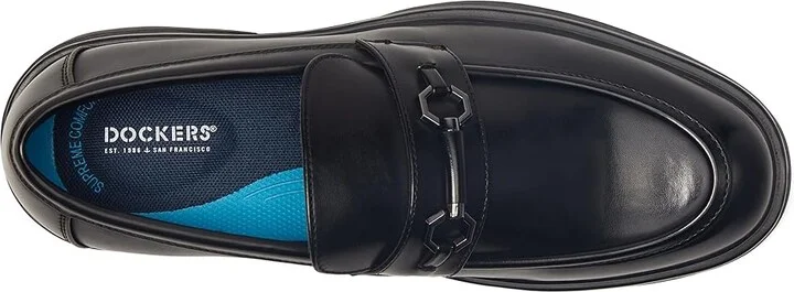 Dockers Thacher Men's Lace Up Wing Tip Shoes Black : 11 D - Medium, Leather - Image 2