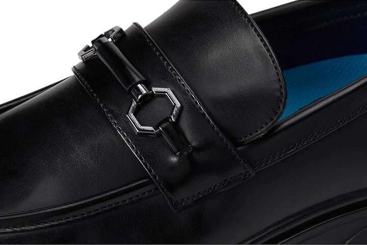 Dockers Thacher Men's Lace Up Wing Tip Shoes Black : 11 D - Medium, Leather - Image 7
