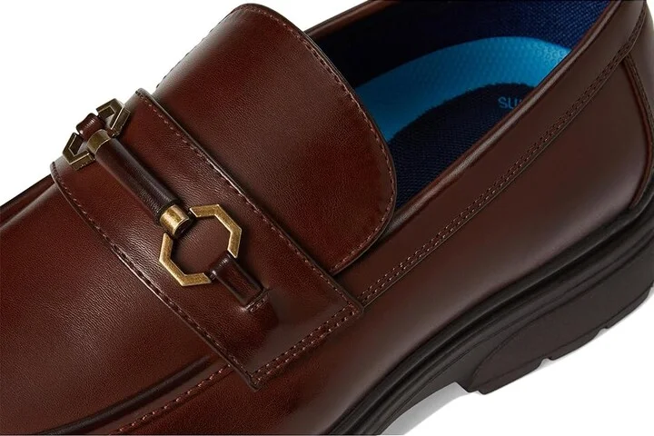 Dockers Thacher Men's Lace Up Wing Tip Shoes Mahogany : 11.5 D - Medium, Leather - Image 7
