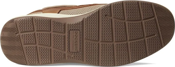 Dockers Tiller Men's Slip on Shoes Dark Tan Crazy Horse : 7 D - Medium, Leather - Image 4