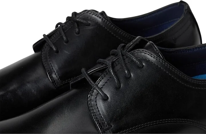 Dockers Tradeston Men's Lace Up Wing Tip Shoes Black : 12 D - Medium, Leather - Image 7