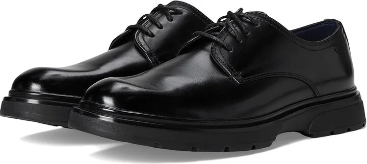 Dockers Tradeston Men's Lace Up Wing Tip Shoes Black : 12 D - Medium, Leather
