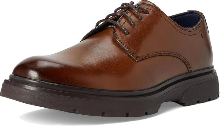 Dockers Tradeston Men's Lace Up Wing Tip Shoes Dark Tan : 7 D - Medium, Leather - Image 5