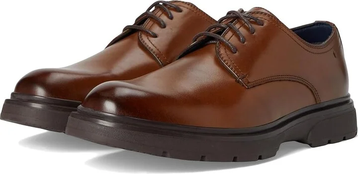 Dockers Tradeston Men's Lace Up Wing Tip Shoes Dark Tan : 7 D - Medium, Leather