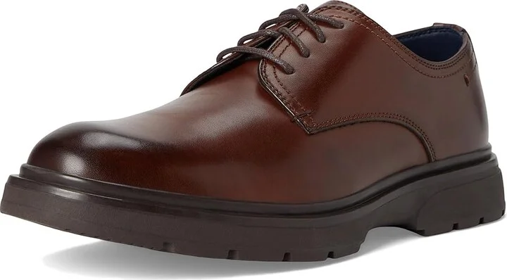 Dockers Tradeston Men's Lace Up Wing Tip Shoes Mahogany : 10.5 D - Medium, Leather - Image 5