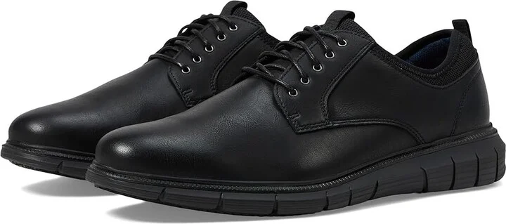 Dockers Trine Men's Lace-up Boots Black : 12 E - Wide, Leather