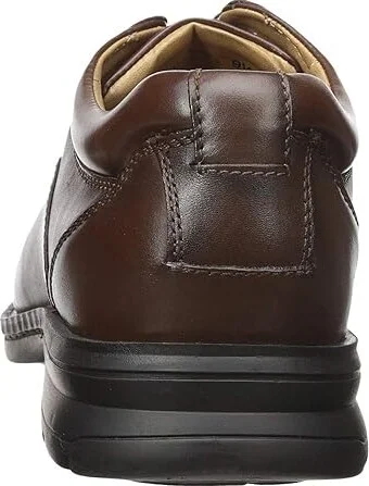 Dockers Trustee Moc Toe Oxford Men's Lace-up Bicycle Toe Shoes Dark Tan Leather : 14 D - Medium - Image 4