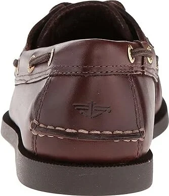 Dockers Vargas Boat Shoe Men's Lace up casual Shoes Raisin Pull-Up : 7 D - Medium, Leather - Image 5