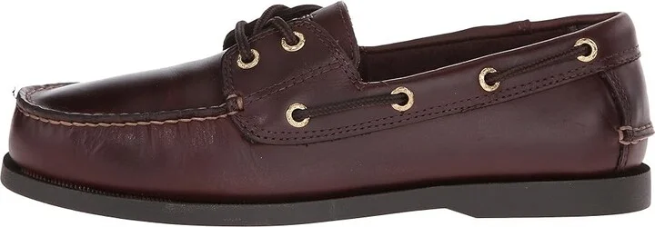 Dockers Vargas Boat Shoe Men's Lace up casual Shoes Raisin Pull-Up : 7 D - Medium, Leather - Image 7