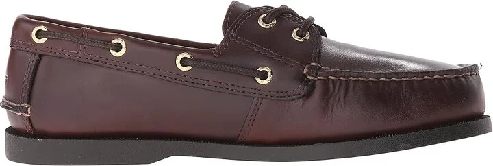Dockers Vargas Boat Shoe Men's Lace up casual Shoes Raisin Pull-Up : 7 D - Medium, Leather - Image 8
