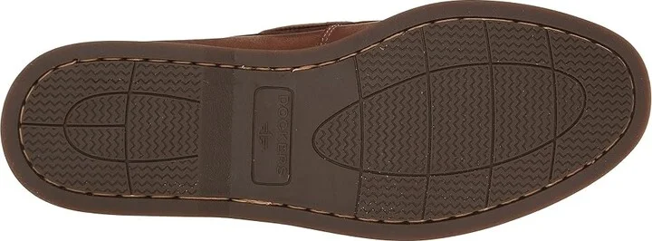 Dockers Vargas Boat Shoe Men's Lace up casual Shoes Rust Crazyhorse : 8 D - Medium, Leather - Image 4