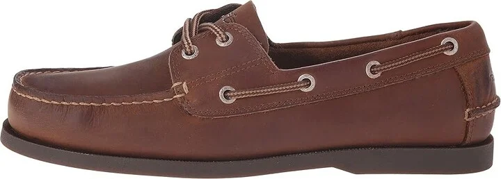 Dockers Vargas Boat Shoe Men's Lace up casual Shoes Rust Crazyhorse : 8 D - Medium, Leather - Image 7