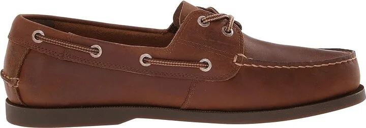 Dockers Vargas Boat Shoe Men's Lace up casual Shoes Rust Crazyhorse : 8 D - Medium, Leather - Image 8