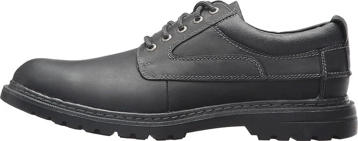 Dockers Warden Plain Toe Oxford Men's Shoes Black Soft Oiled Crazyhorse : 7 D - Medium, Full Grain leather - Image 7