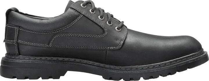 Dockers Warden Plain Toe Oxford Men's Shoes Black Soft Oiled Crazyhorse : 7 D - Medium, Full Grain leather - Image 8