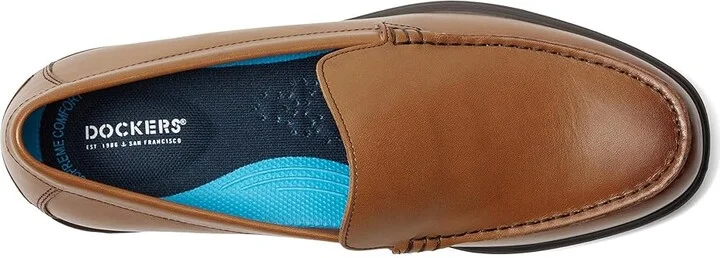 Dockers Wescott Men's Lace Up Wing Tip Shoes Butterscotch : 7 D - Medium, Leather - Image 2