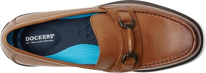 Dockers Whitworth Men's Lace Up Wing Tip Shoes Butterscotch : 9 D - Medium, Leather - Image 2