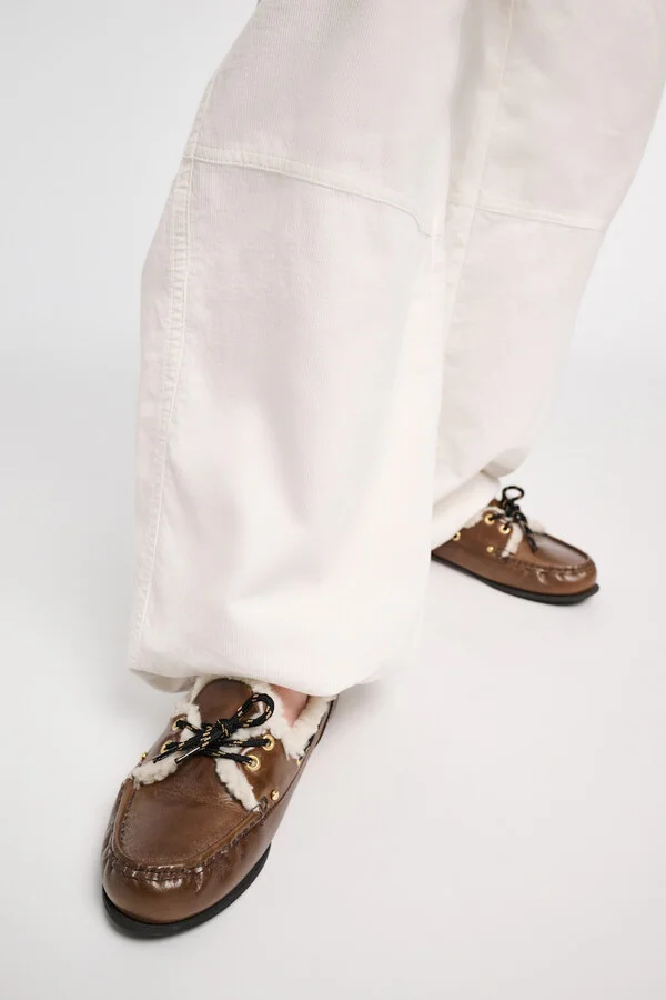 Docksiders with sheepskin lining - Image 4