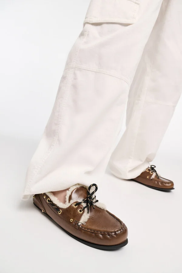 Docksiders with sheepskin lining - Image 5
