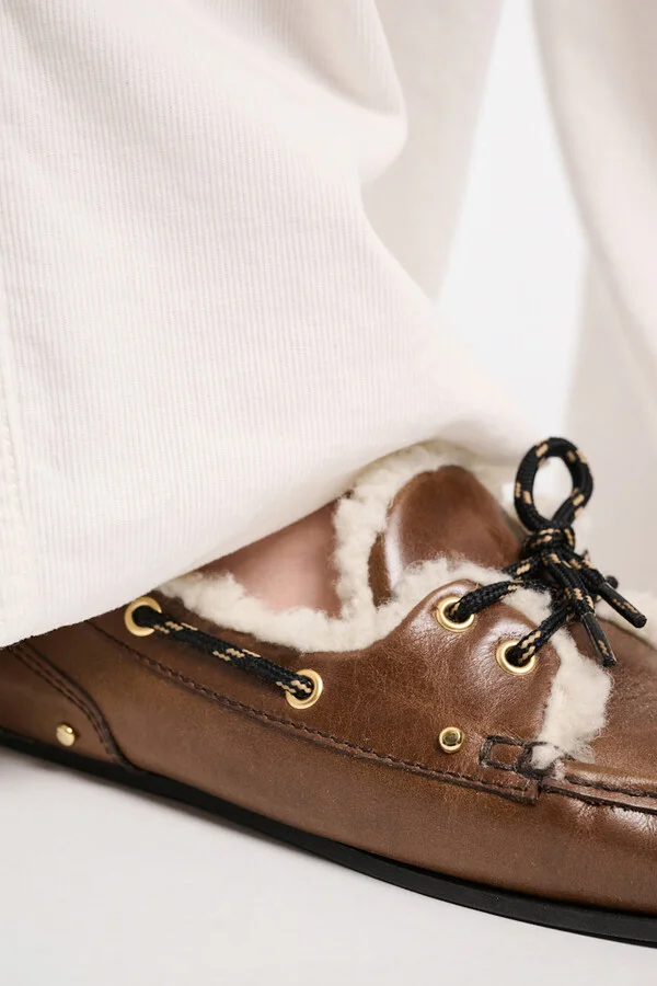 Docksiders with sheepskin lining - Image 6