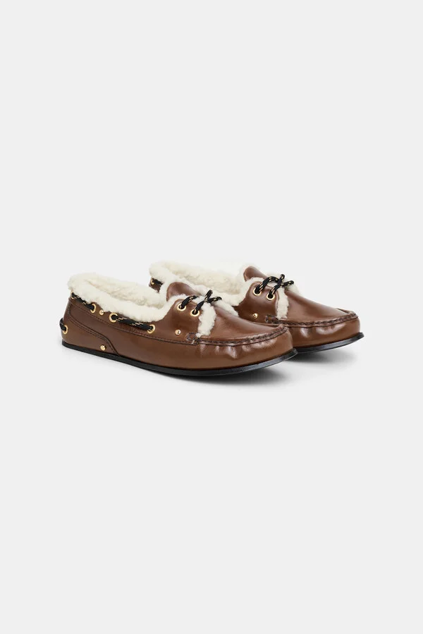 Docksiders with sheepskin lining - Image 8