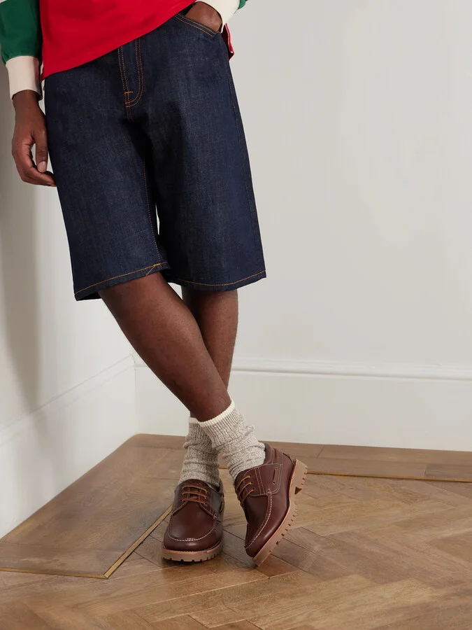 Dockyard Leather Boat Shoes - Image 2