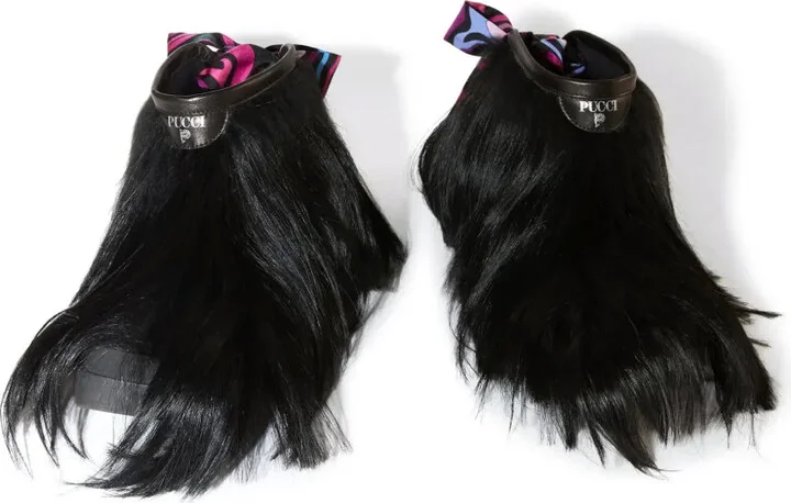 Doggy goat-hair ankle boots - Image 3