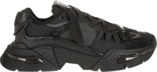 Dolce & Gabbana Airmaster Panelled Lace-Up Sneakers