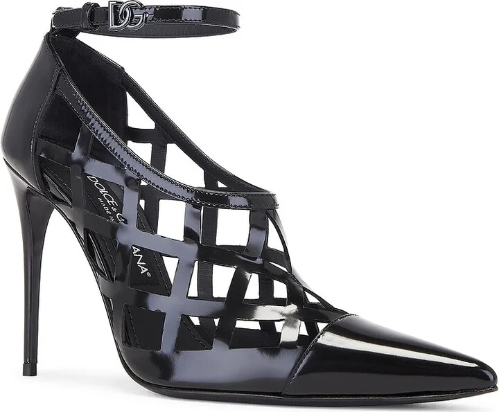 Dolce & Gabbana Ankle Strap Pump in Black - Image 2