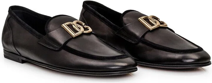 Dolce & Gabbana Ariosto Leather Slipper - Image 2