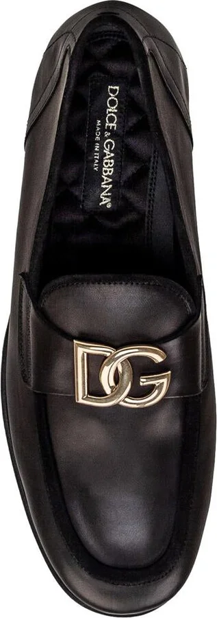 Dolce & Gabbana Ariosto Leather Slipper - Image 4
