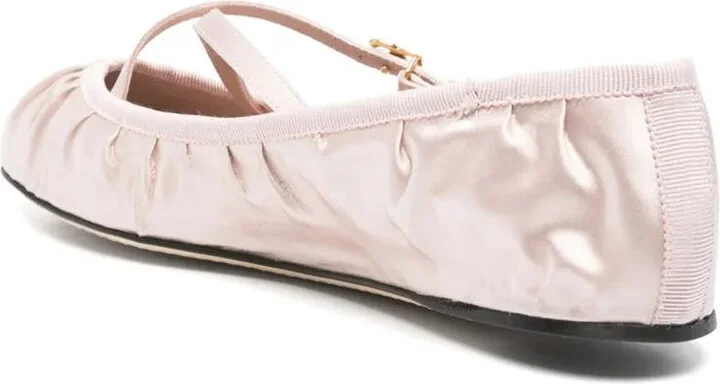 Dolce & Gabbana Ballerinas With Logo Buckle - Image 3