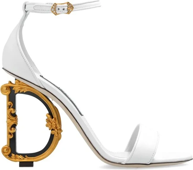 Dolce & Gabbana Baroque DG Heel Sandals