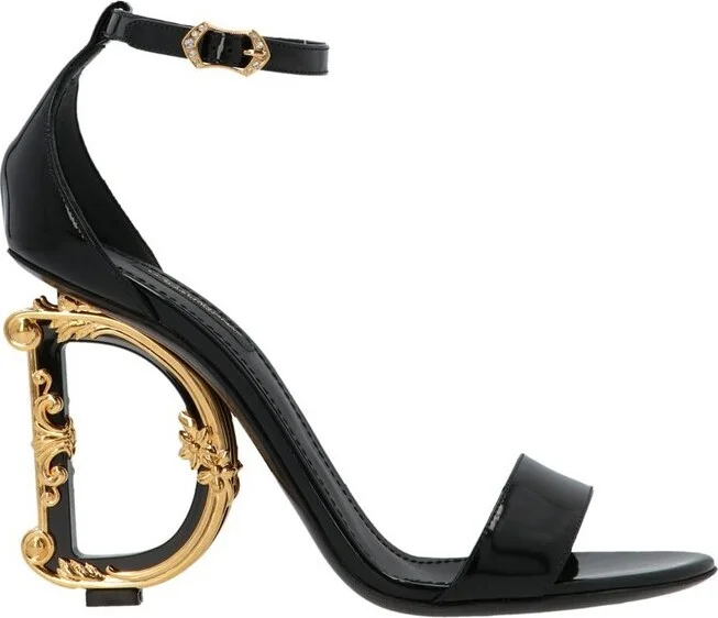 Dolce & Gabbana Baroque Heel Sandals