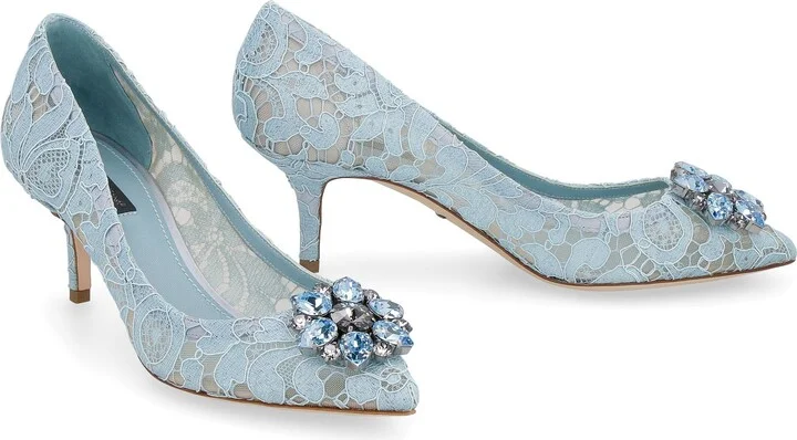 Dolce & Gabbana Bellucci Lace Pump - Image 3