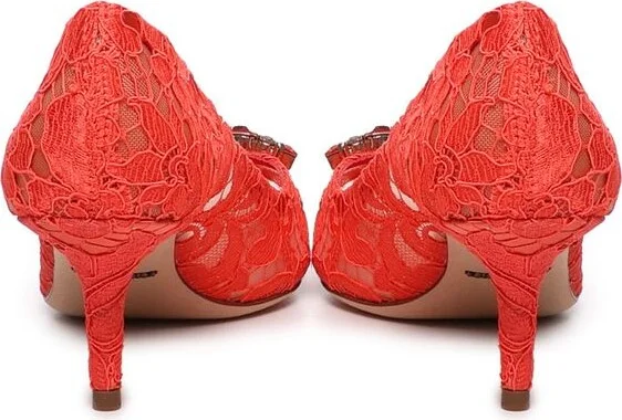 Dolce & Gabbana Bellucci Lace Pump - Image 3
