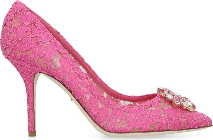 Dolce & Gabbana Bellucci Lace Pump
