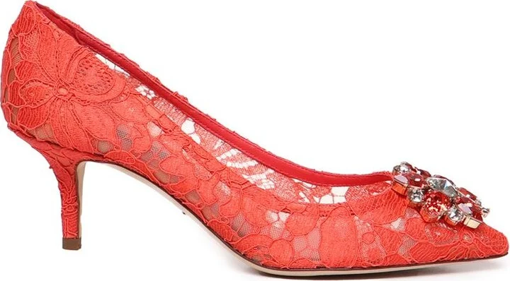 Dolce & Gabbana Bellucci Lace Pump