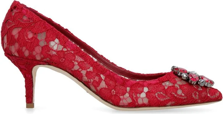 Dolce & Gabbana Bellucci Lace Pump