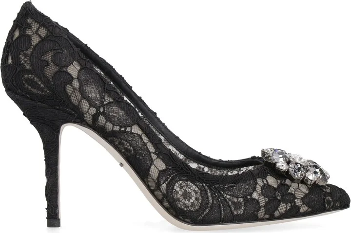 Dolce & Gabbana Bellucci Lace Pumps - Image 2