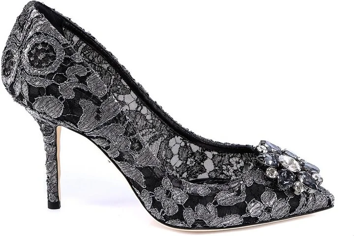 Dolce & Gabbana Bellucci Lace Pumps