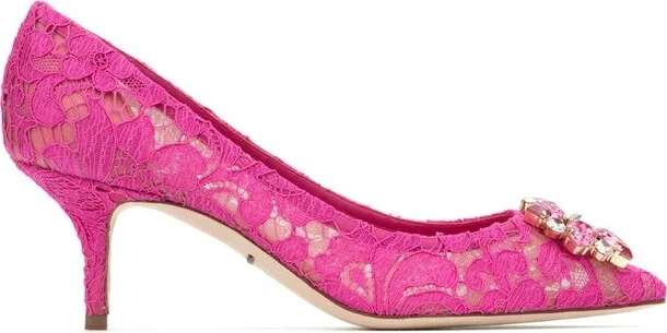 Dolce & Gabbana Bellucci Lace Pumps