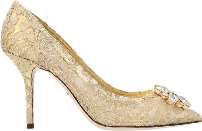 Dolce & Gabbana Bellucci Lace Pumps