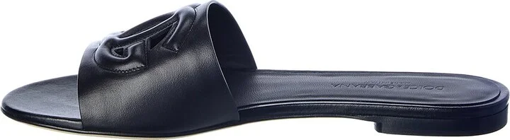 Dolce & Gabbana Bianca Leather Sandal - Image 2